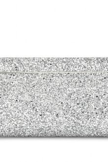Jimmy Choo Cayla Glitter Clutch - Lyst