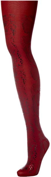 Mary Portas & Charnos Snake Print Tights - Lyst