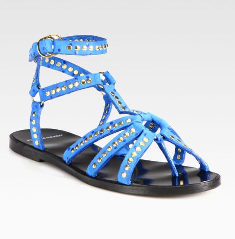 dark blue gladiator sandals
