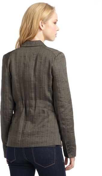 Richard Chai Love Herringbone Twill Blazer - Lyst