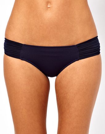 Seafolly Goddess Pleated Hipster Bikini Pant - Lyst