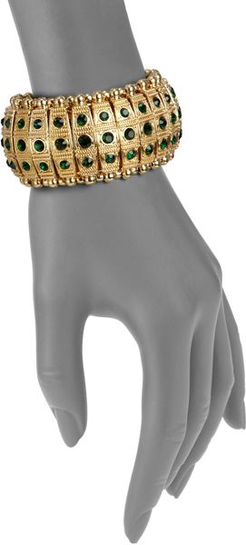 Sparkling Sage Beveled Bracelet - Lyst