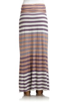 Splendid Striped Maxi Skirt - Lyst