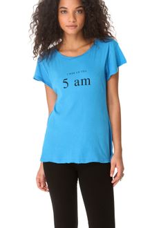 Wildfox Up All Night Tee - Lyst