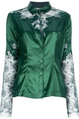 Ermanno Scervino Lace Print Shirt