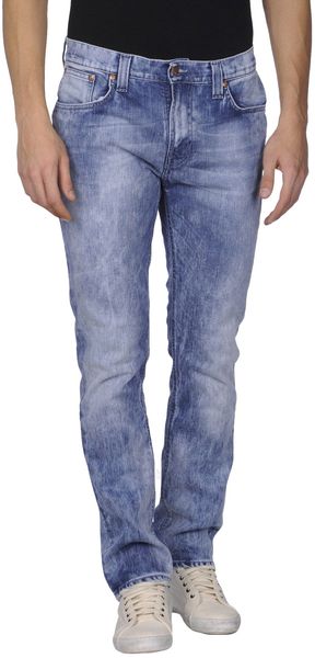 Nudie Jeans Denim Pants - Lyst