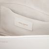 Yves Saint Laurent Leather Clutch in White - Lyst