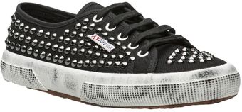 Superga Cotu Studded Sneaker - Lyst