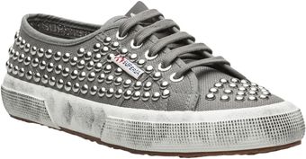 Superga Cotu Studded Sneaker - Lyst