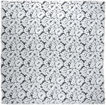 Christopher Kane Floral Printed Square Scarf - Lyst