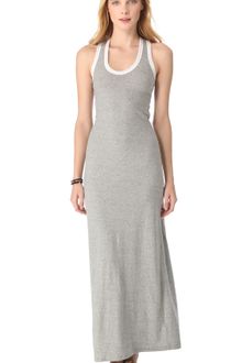 James Perse Racer Back Tank Dress - Lyst