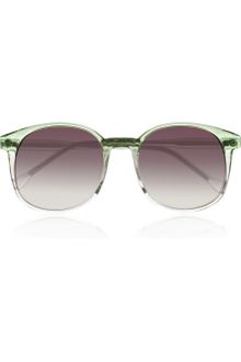 Matthew Williamson Round Frame Acetate Sunglasses - Lyst