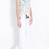 Missoni Plain Pants in White (red) - Lyst