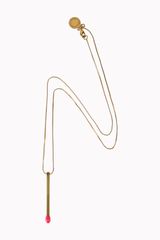 Stella McCartney Matchstick Necklace