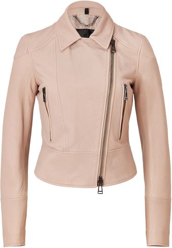 Belstaff Champagne Leather Ambleside Jacket - Lyst