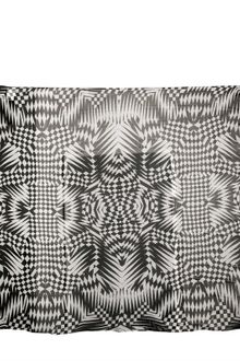 Gareth Pugh Chiffon Printed Scarf - Lyst