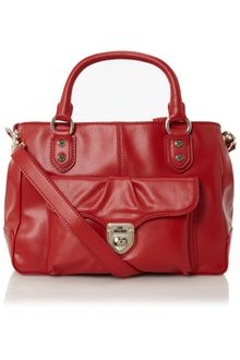 Love Moschino Lock Leather Tote Bag - Lyst