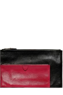 Marc Jacobs Multi Pouch Bicolored Leather Wallet - Lyst