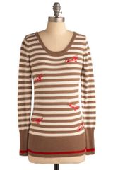 ModCloth Plane and Simple Sweater