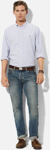 Polo Ralph Lauren Custom Fit Sport Shirt - Lyst