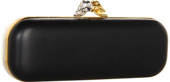 Alexander McQueen Twin Skull Clutch - Lyst