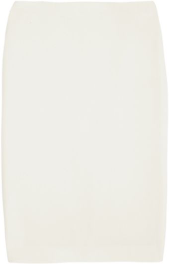Alexander McQueen Crepe Pencil Skirt - Lyst