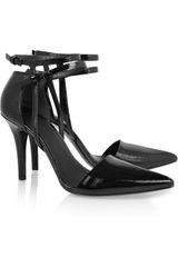 Alexander Wang Textured Patent Leather Pumps