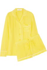 Equipment Liliane Washed Silk Pajama Set