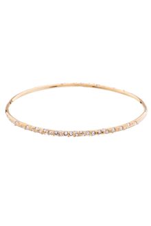 Karen Millen Crystal Sprinkle Bangle - Lyst