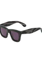 Ksubi Thick Square Frame Sunglasses