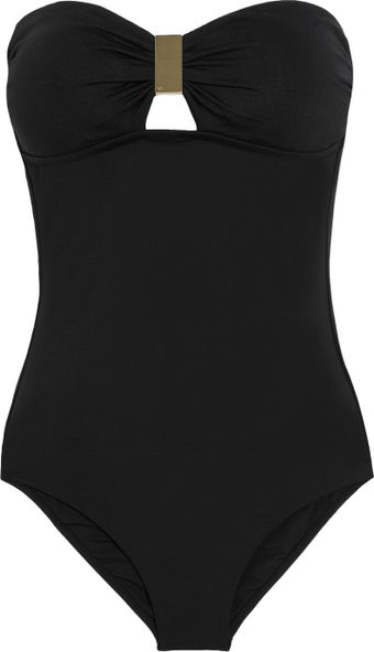 Melissa Odabash St Tropez Bandeau Swimsuit - Lyst