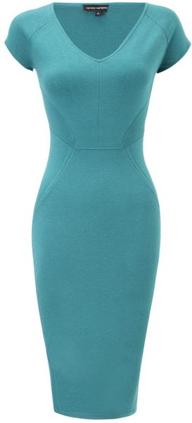 Narciso Rodriguez Silk Jersey Bodycon Dress - Lyst