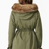 Nasty Gal Downtown Parka in Green (army) - Lyst
