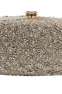 Oscar de la Renta Embroidered Clutch - Lyst