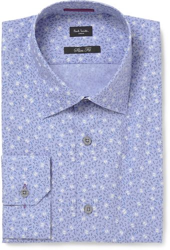 Paul Smith Printed Cotton Shirt - Lyst