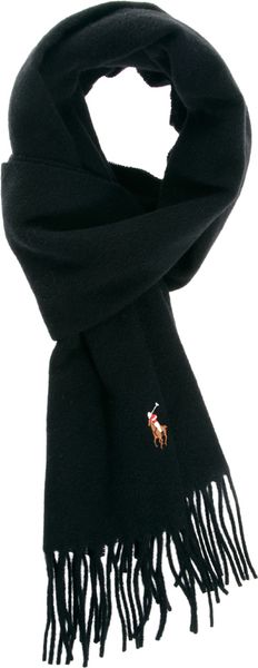 ralph lauren black scarf