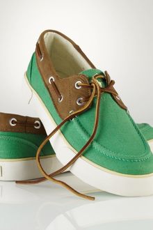 Polo Ralph Lauren Rylander Canvas Boat Shoe - Lyst