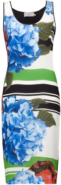 Preen Poppy Stripe Mason Dress - Lyst