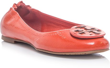 tory burch orange heels