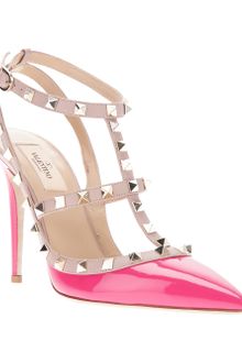 Valentino Rockstud Sandal - Lyst
