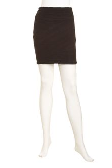 BCBGMAXAZRIA Pleated Tulle Overlay Skirt - Lyst