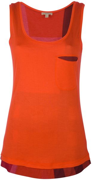 Burberry Brit Vest Top - Lyst