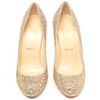 Christian Louboutin Fifi Swarovski Crystal Embellished Pumps in Gold (multi) - Lyst