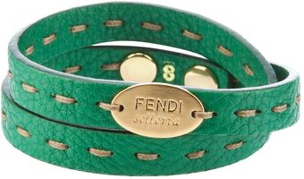 Fendi Wrap Around Bracelet - Lyst