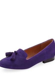 Kelsi Dagger Tabitha Tassel Suede Loafer - Lyst