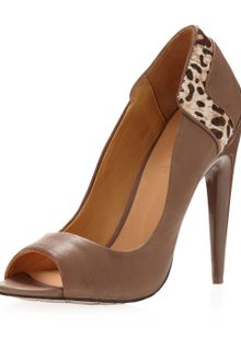 L.a.m.b. Dora Leopardprint Heel Pump - Lyst
