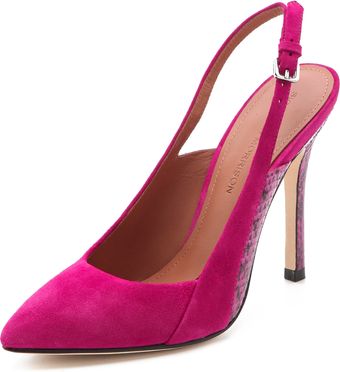 Sigerson Morrison Slingback High Heels - Lyst