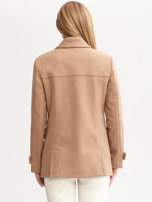 Banana Republic Wool Toggle Coat in Beige (camel) Lyst