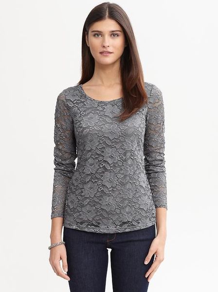 banana republic long sleeve t