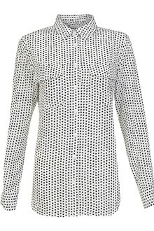 Equipment Slim Signature Star Print Shirt - Lyst
